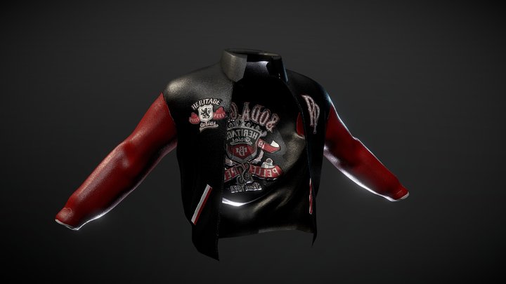 Pelle Pelle Heritage Jacket 3D Model