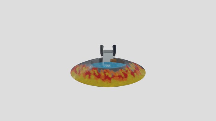 Hot Rod UFO 3D Model