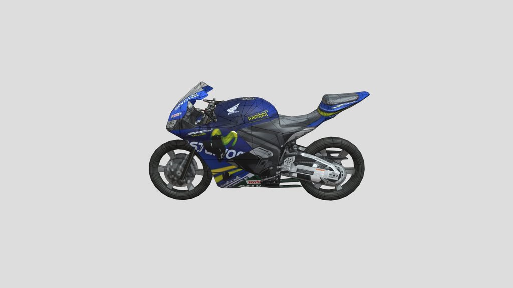 Honda CBR 600 RR Telefonica Movistar Replica
