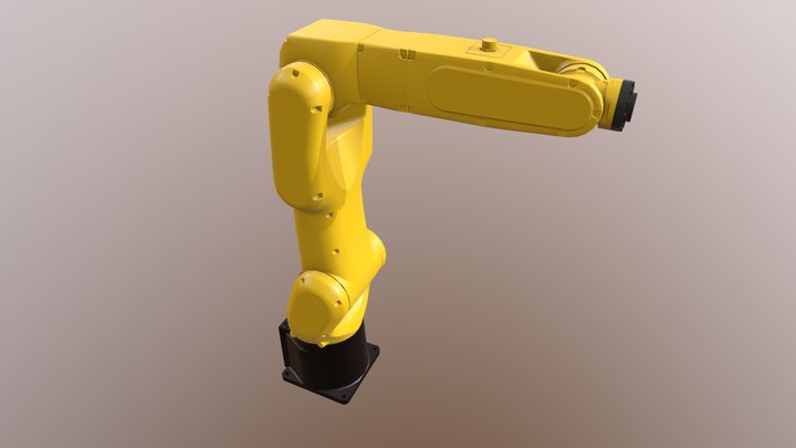 Robot_Fanuc LR Mate 200iD-7L 3D Model