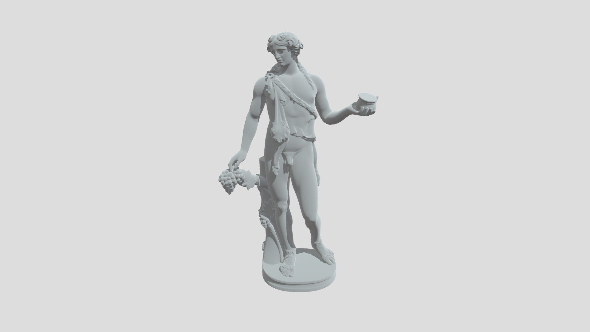 Dionysus - young - 3D model by hmkuehn [df56ffd] - Sketchfab