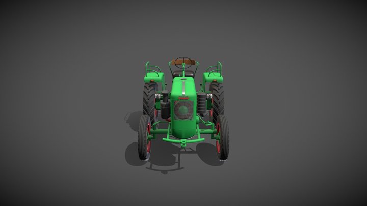 STIHL  ALLZWEGSCHLEPPER 140 3D Model