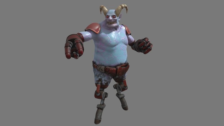 CyberFawn 3D Model