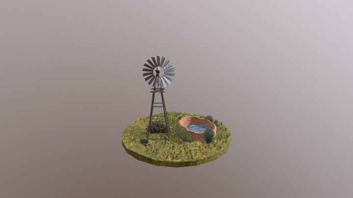 Windmill 3D Model