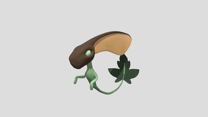 Sprite Character 3D Model