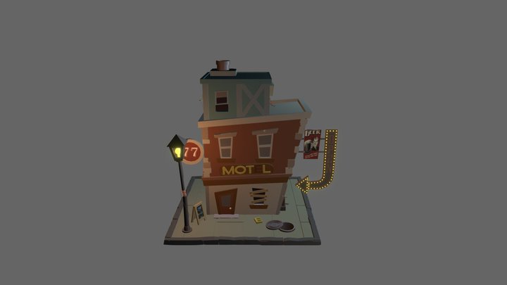 MOTEL 3D Model