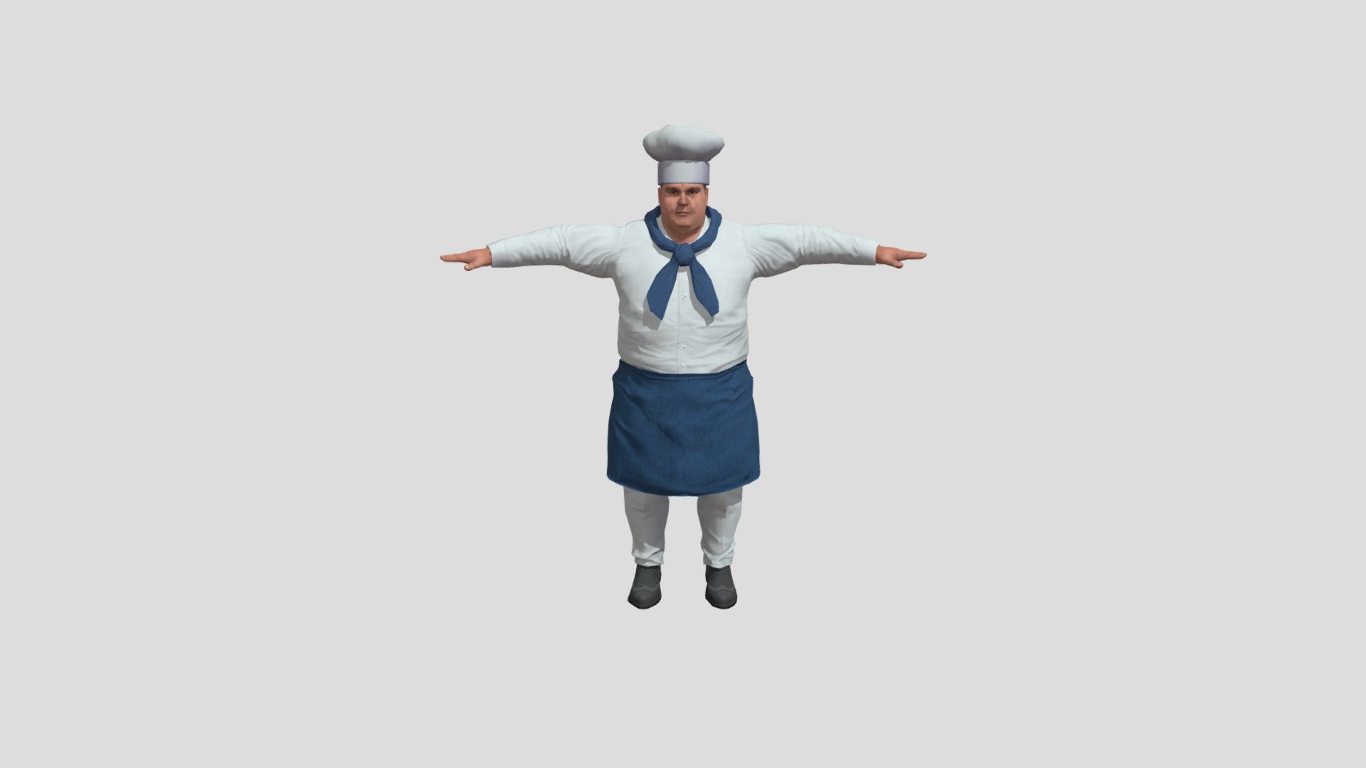 Chef - Download Free 3D model by joan.jn [df58a56] - Sketchfab
