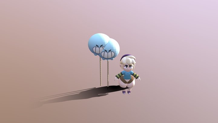Gus Femboy by GM 3D Model
