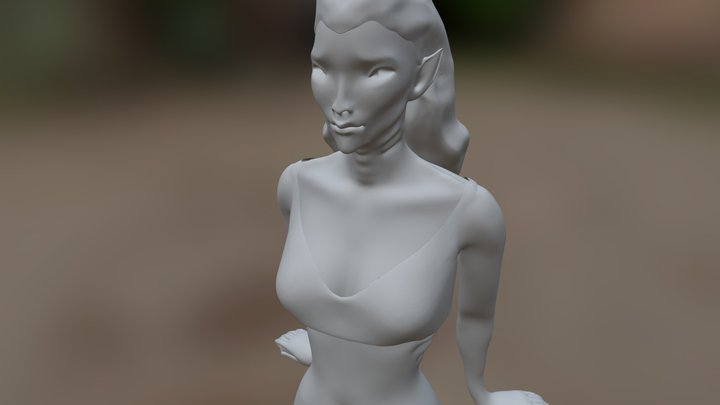 Mermaid 3D Model