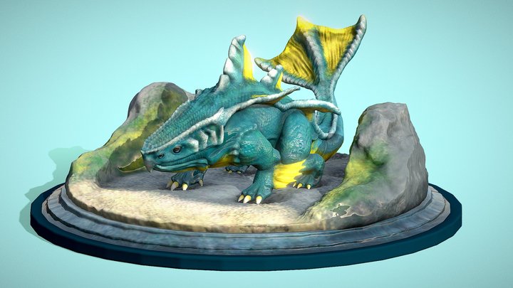 Zamtrios Inspired creature design 3D Model