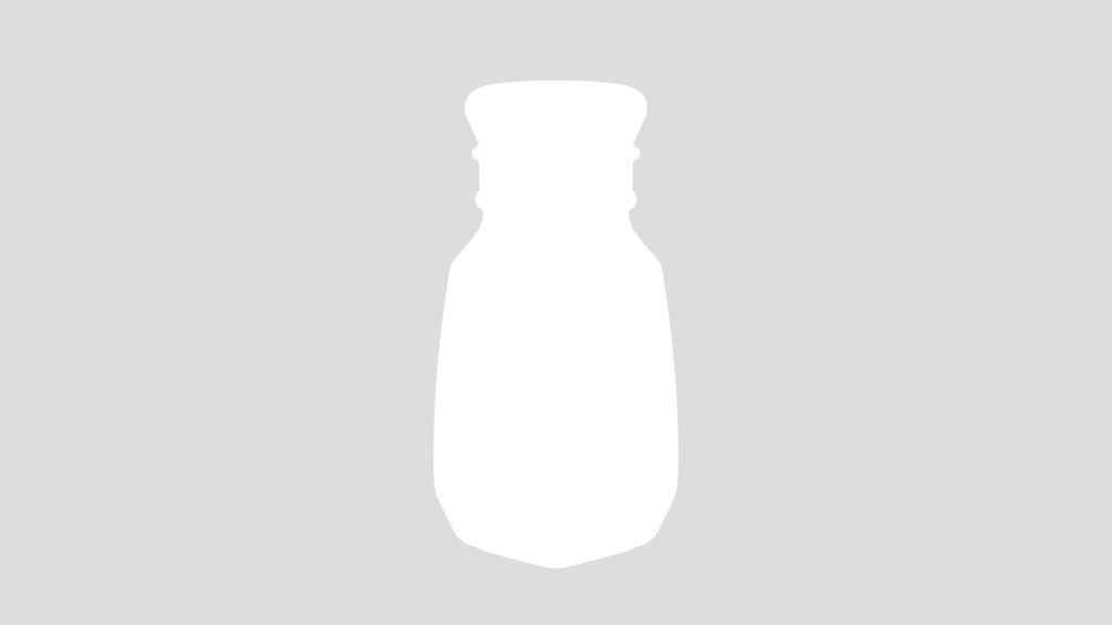 Salt Shaker Hexagonal Glass