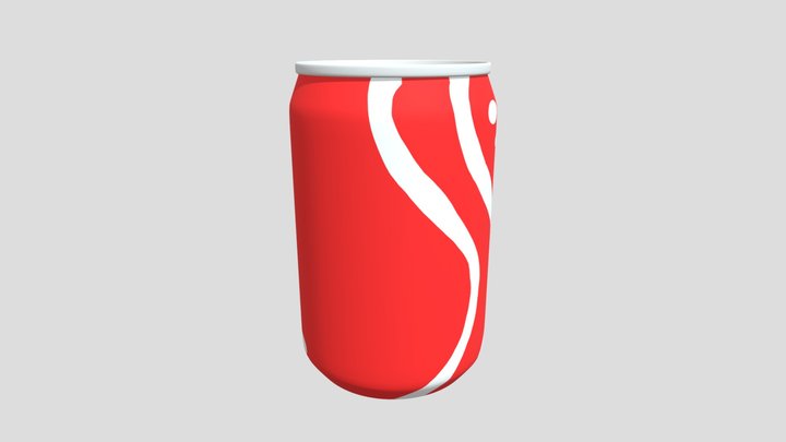 Can_red 3D Model