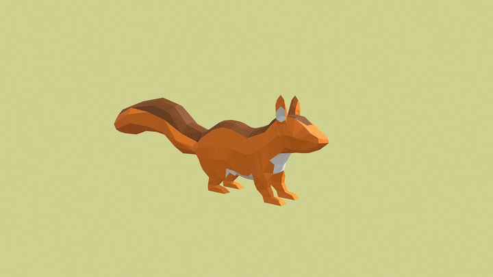 Ardilla 3D Model