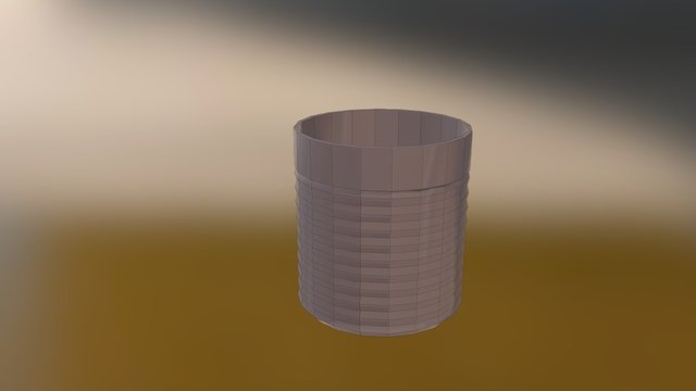 Paint Bucket 3D Model
