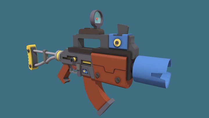 Diddy Boom Stick [XYZ school HW] 3D Model