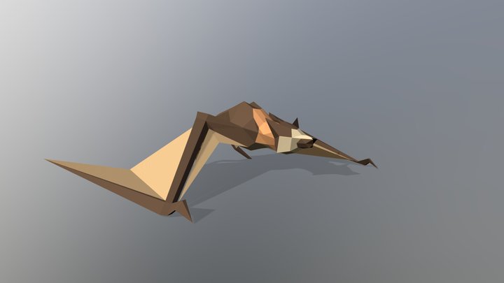 Manticora Wolf 3D Model