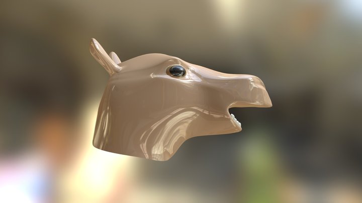 Horse mask :v 3D Model
