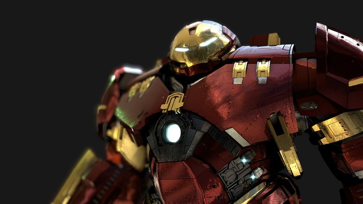 Hulkbuster 3D Model