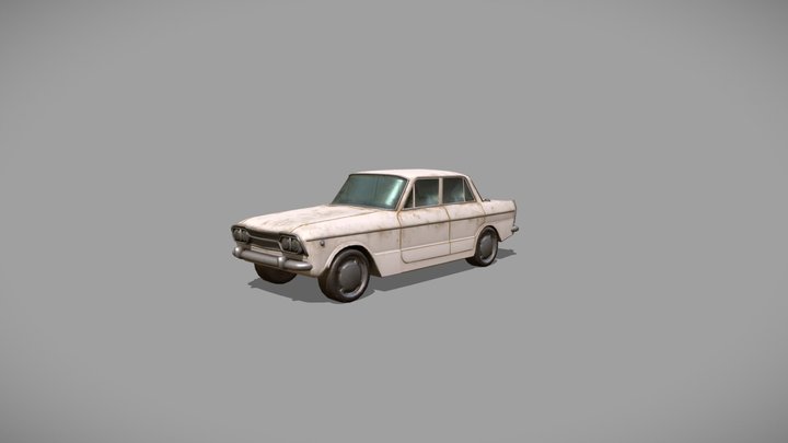 Nissan Prince Skyline S50 3D Model