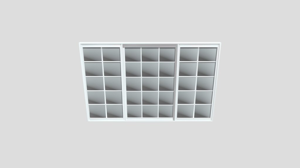 Sliding Multi Pane Window