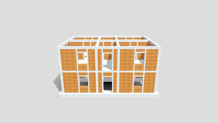 Muratura confinata 3D Model