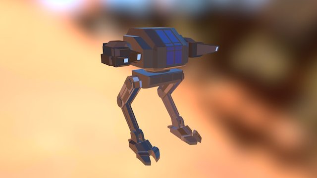 Mech Robot 3D Model
