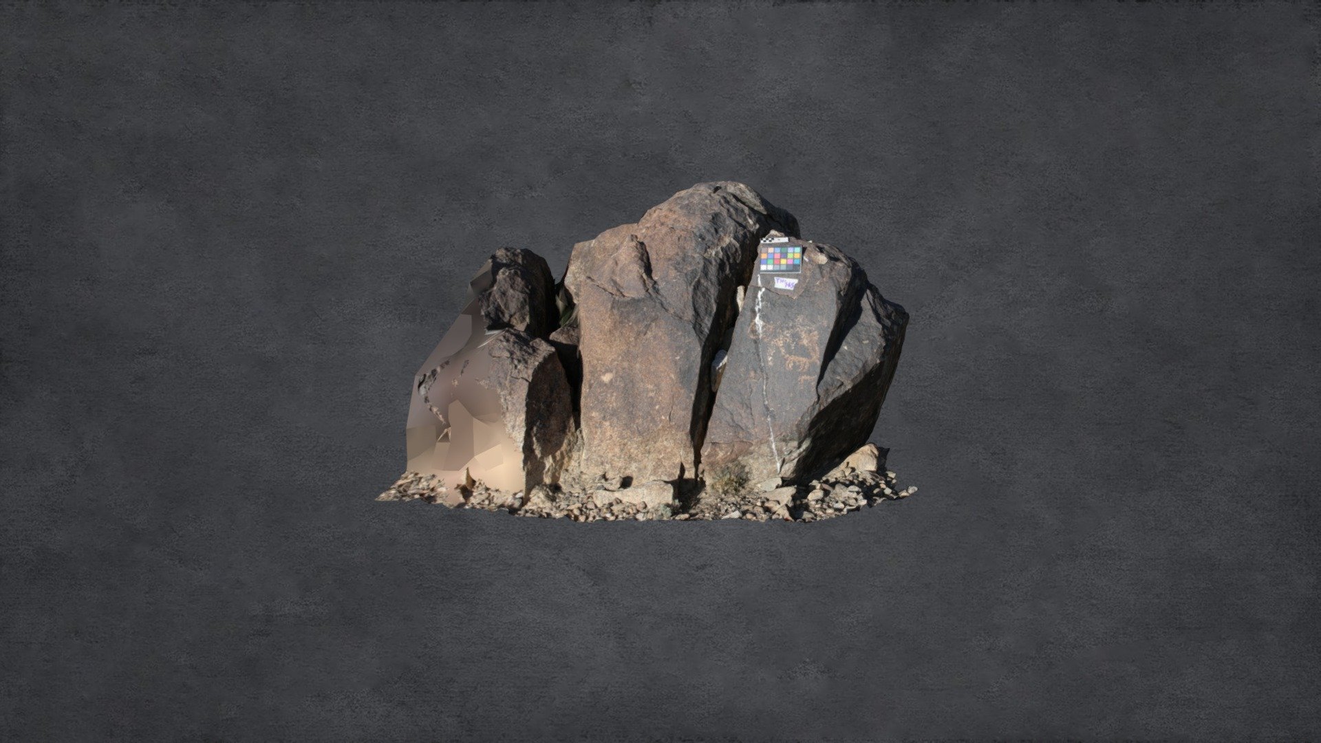 Rock Carving at Thalpan (Rock 765) - 3D model by cvlablums [df606c3 ...