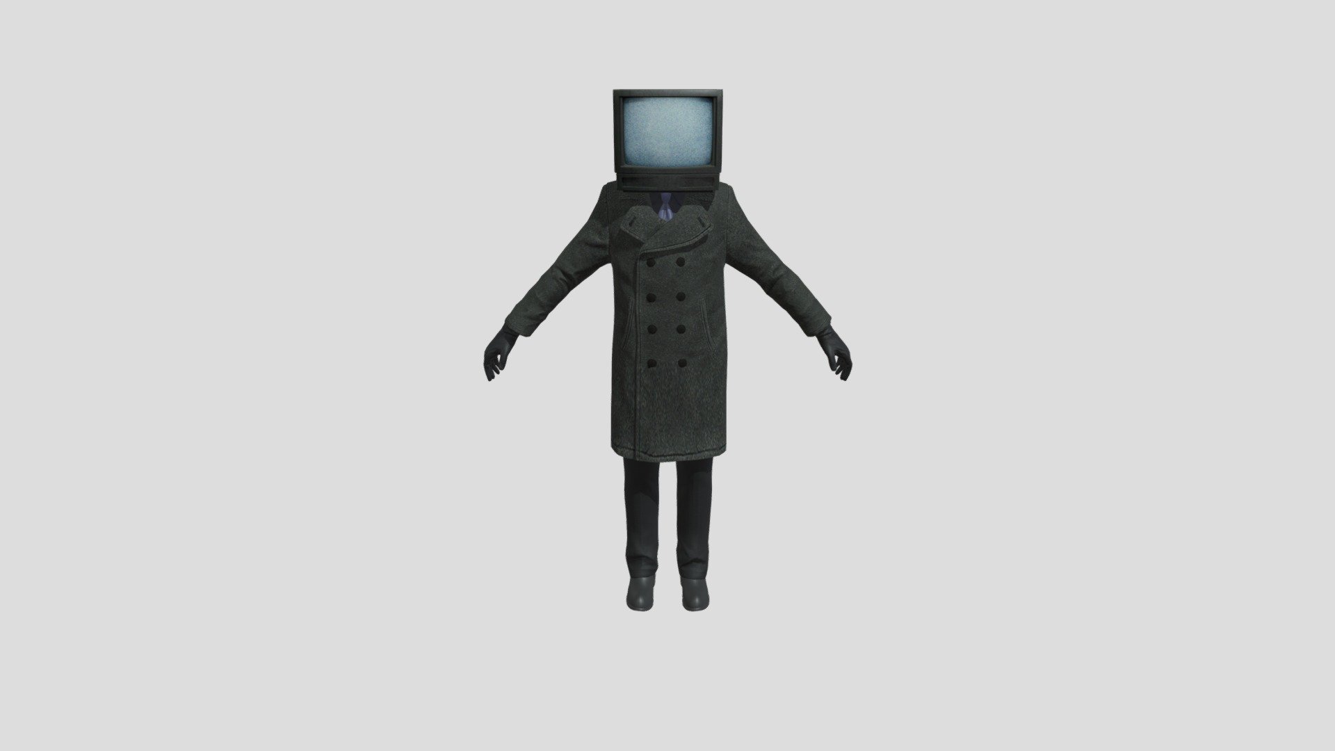 Normal tv man - Download Free 3D model by Male_07 (@daniilegorov160903 ...