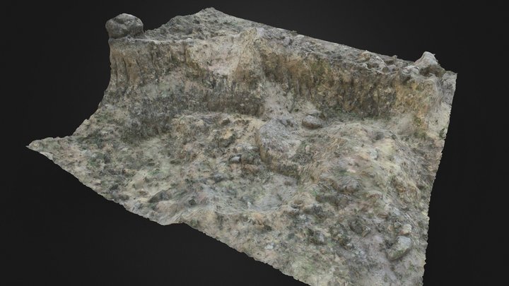 Brown Canyon Ground 3D Model