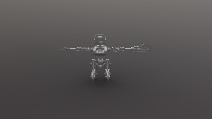 MUL-T Risk of Rain 2 Fan Remodel 3D Model