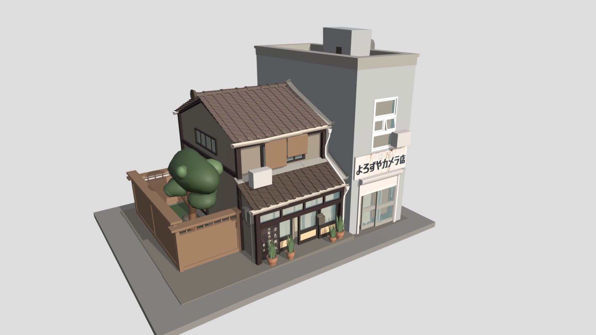 Diplom_Draft_Japanese houses