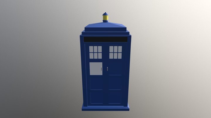 Tardis Dr Who 3D Model