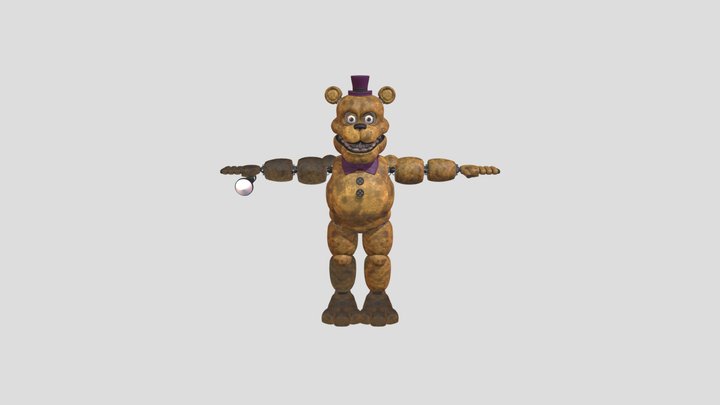 Fredbear 3D Model