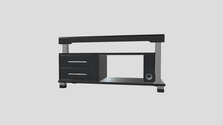 Modern TV Rack – Kostenloses 3D-Modell STL
