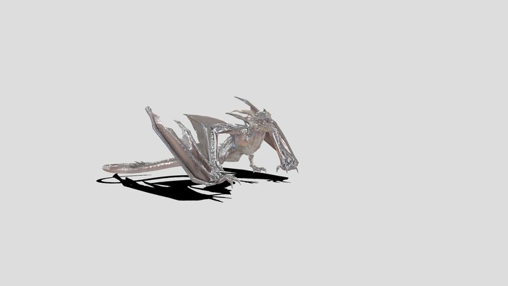 dragon_animation_standing 3D Model