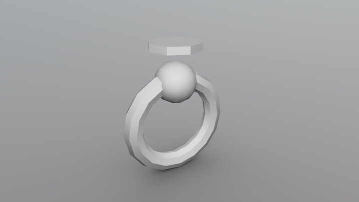 ANIM 35: Midterm Assignment, Lanyard (Rough) 3D Model