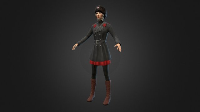 Olga - Scythe 3D Model