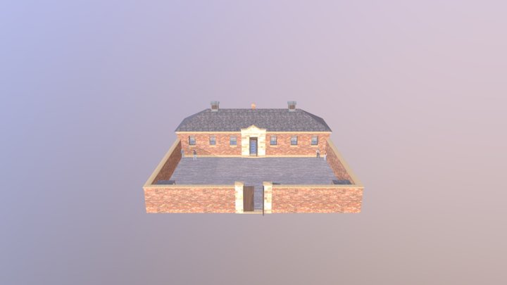 Point Puer Gaol - Test 12 3D Model