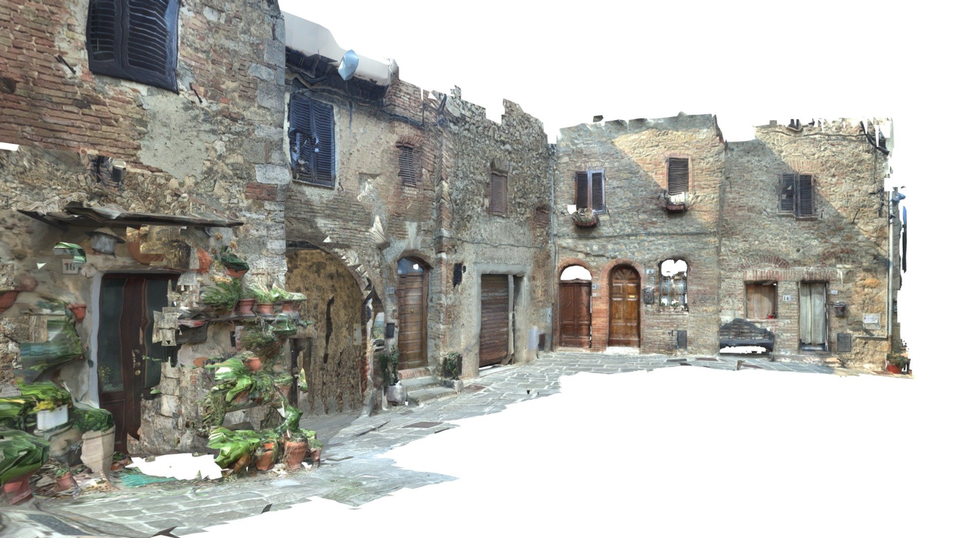 Castiglione d'Orcia - Mobile LiDAR 04