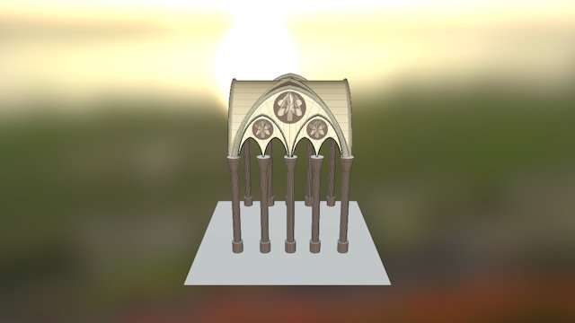 Catedral gotica 3D Model