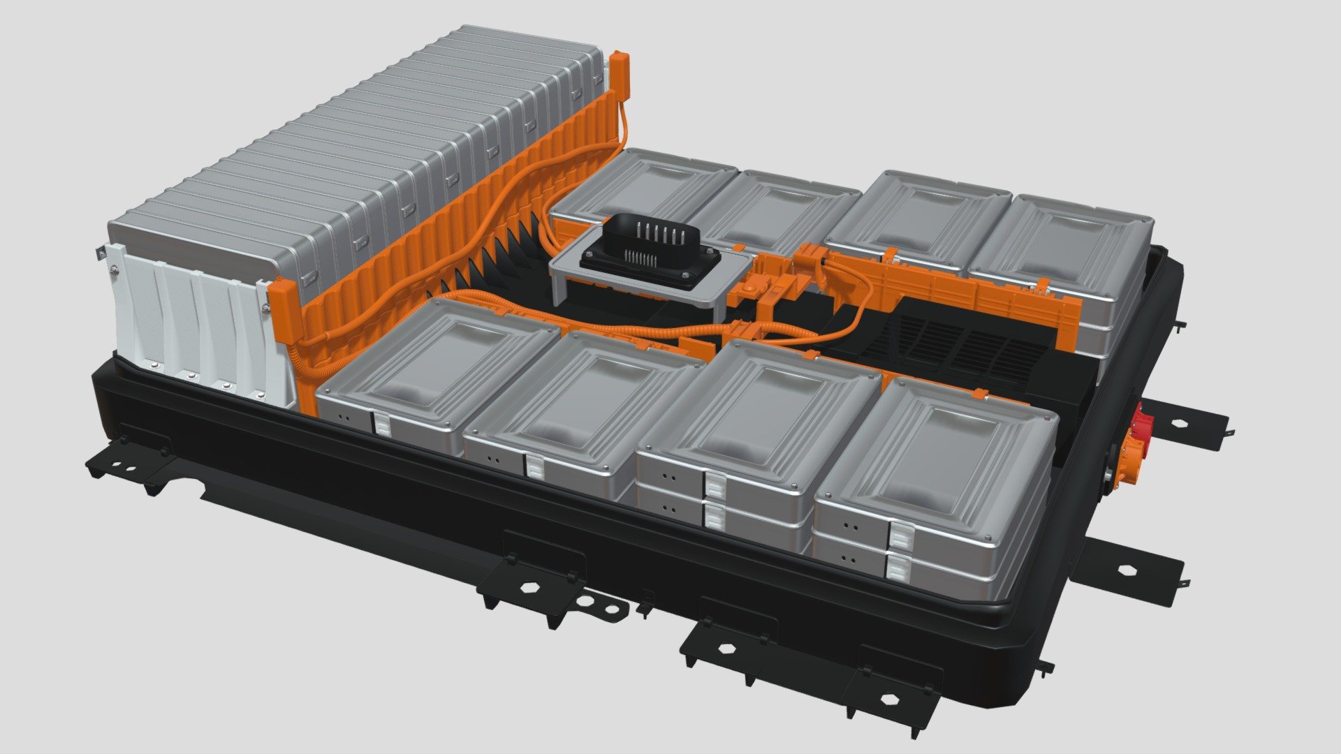 Nissan Leaf battery cell lithium-ion battery - Buy Royalty Free 3D model by  artpolka (@artpolka) [df691b9]