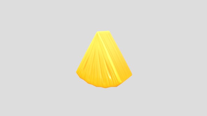 Pineapple Slice 3D Model