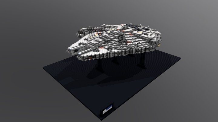 [Minecraft] Millennium Falcon [STARWARS] 3D Model