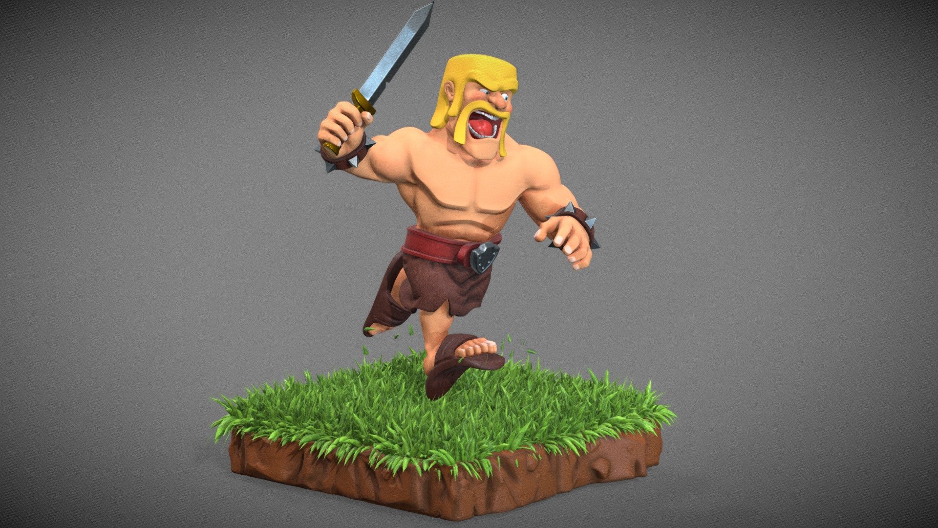 Barbarian - 3D model by Mr.Reza karamad (@mohammadkn) [df6a93e]