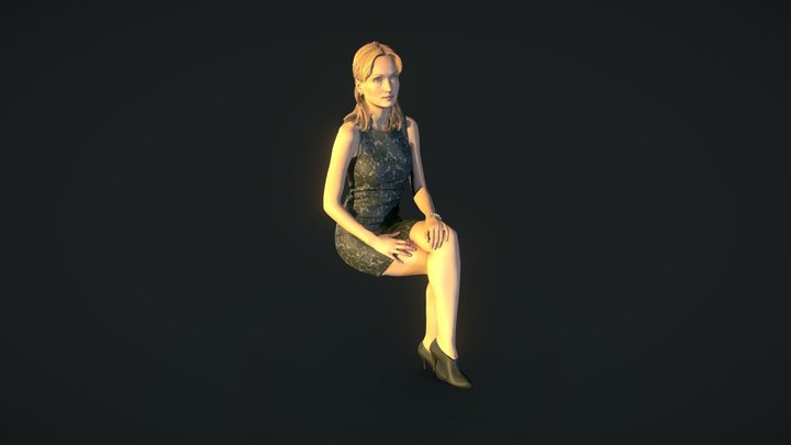 3 point lighting tutorial 3D Model