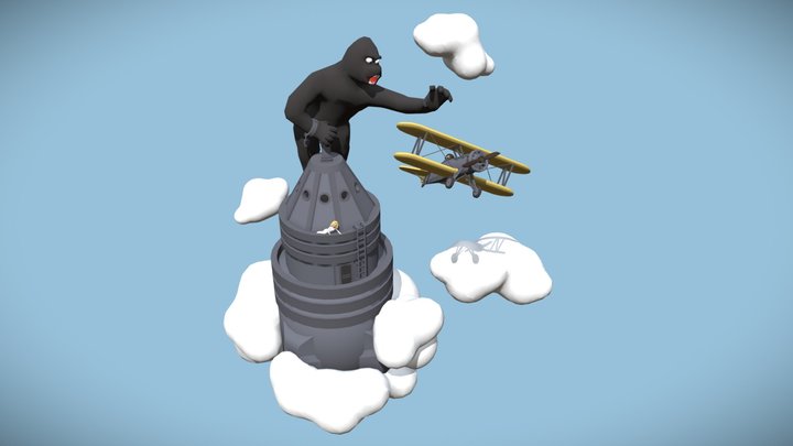 DAE - SimpleScene 3D Model