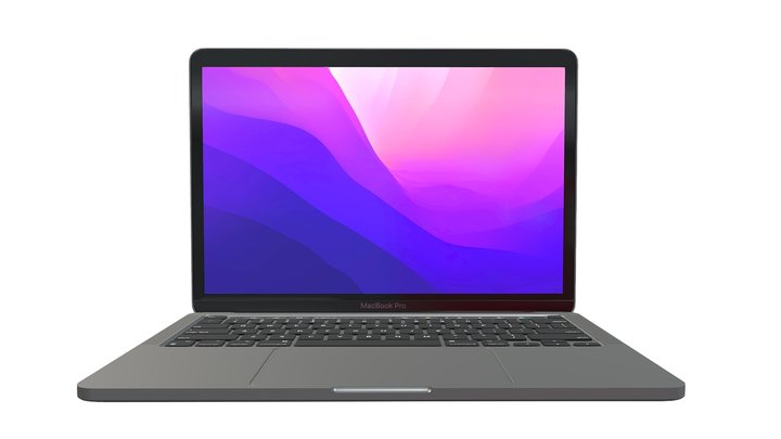 Macbook Pro M2 (2022) 3D Model