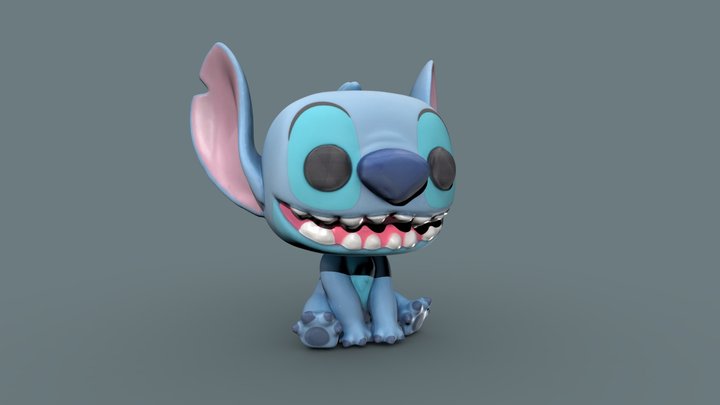 Stitch - Disney - Photogrammetry 3D Model
