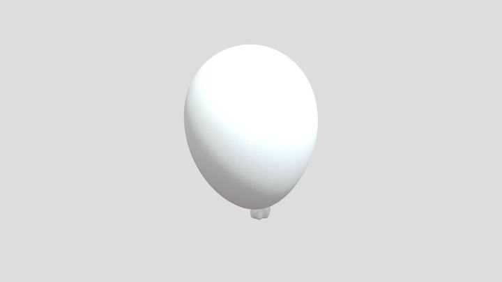 马戏团气球 3D Model