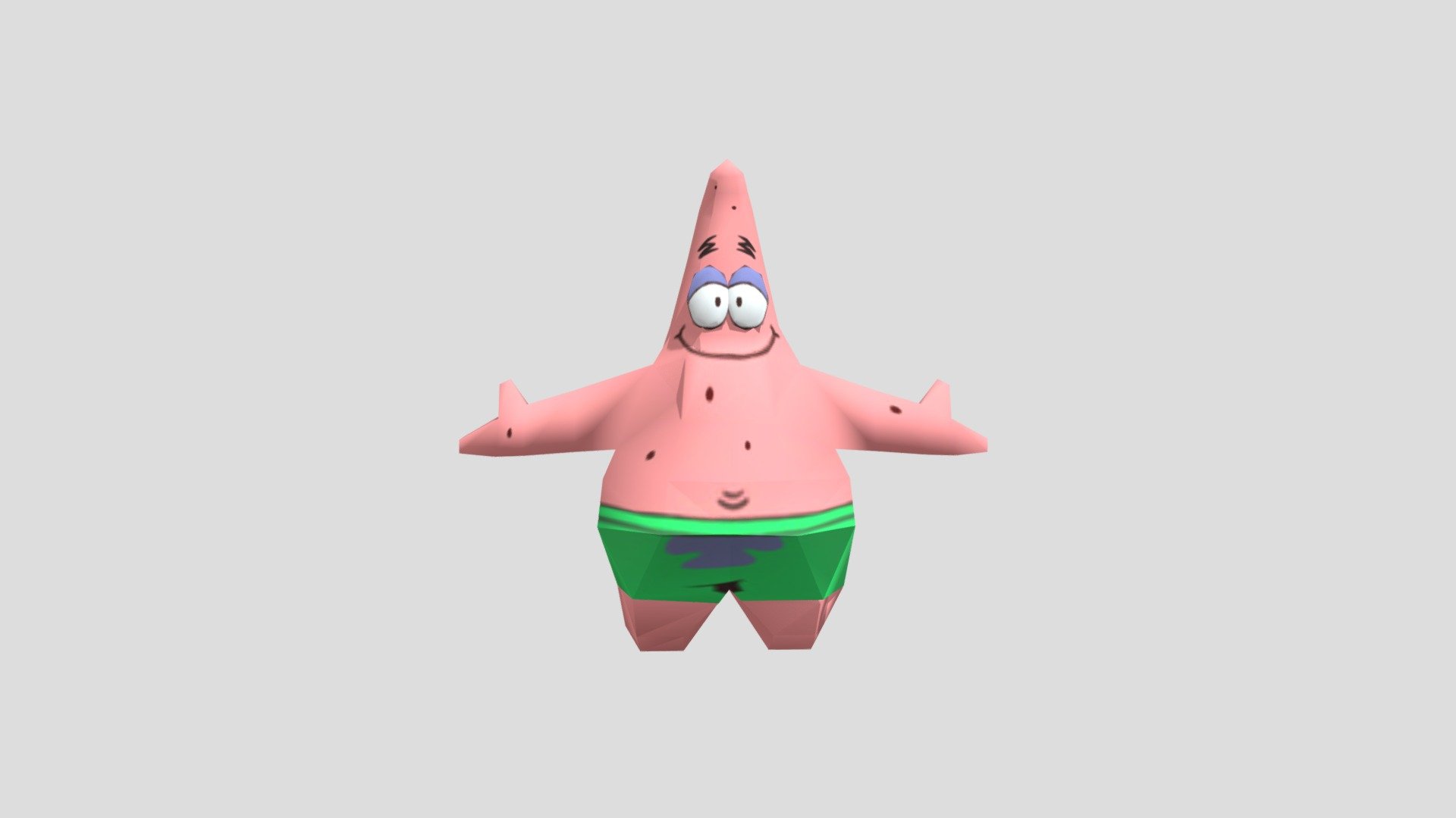 Patrick Star Season 1 (Help Wanted) - Download Free 3D model by ...